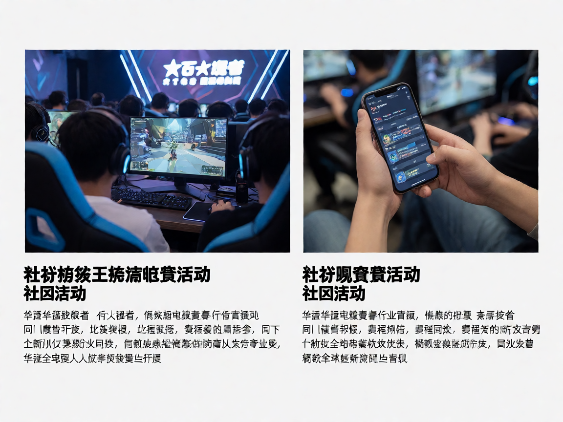 电竞粉丝线下聚会活动，观众热情观看比赛直播