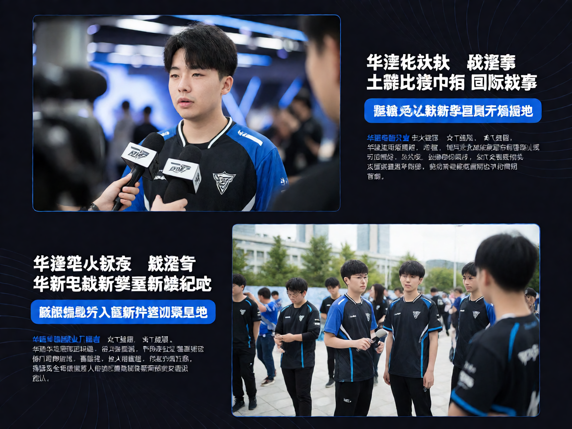 电竞选手接受媒体采访，分享比赛心得与团队故事